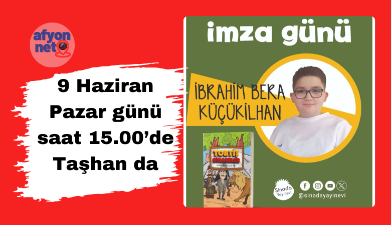 Taşhan da İmza Günü!